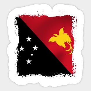 Papua New Guinea artwork Sticker